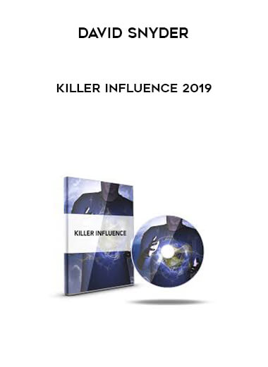 David Snyder - Killer Influence 2019 digital download