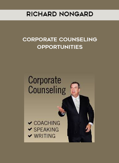 Richard Nongard - Corporate Counseling Opportunities digital download