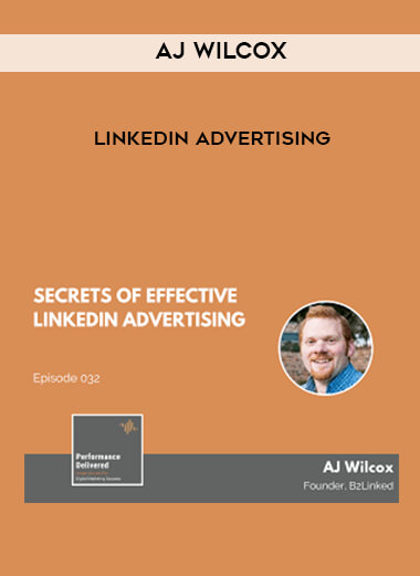 AJ Wilcox - LinkedIn Advertising digital download