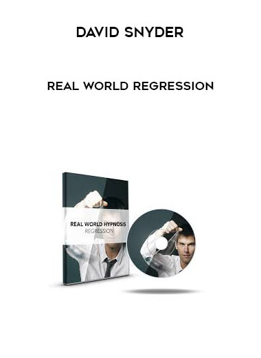 David Snyder - Real World Regression digital download