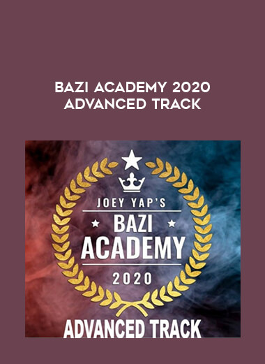 BaZi Academy 2020 Advanced Track digital download