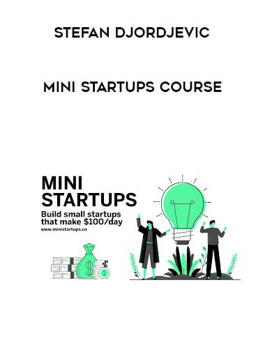 Stefan Djordjevic - Mini Startups Course digital download