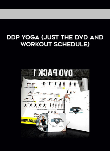 DDP Yoga (Just the DVD and workout schedule) digital download