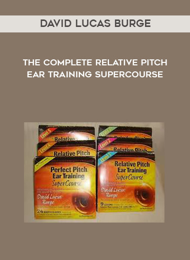 David Lucas Burge - The Complete Relative Pitch Ear Training SuperCourse digital download
