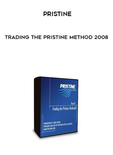 Pristine - Trading the Pristine Method 2008 digital download