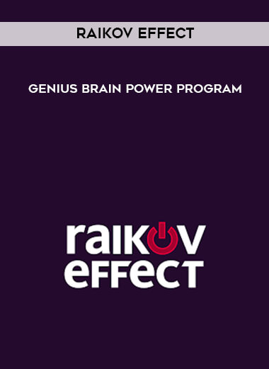 Raikov Effect - Genius Brain Power Program digital download