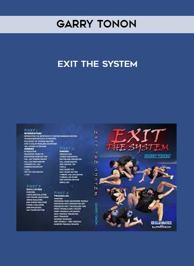 Garry Tonon - Exit the System digital download