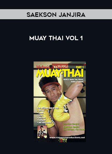 Saekson Janjira Muay Thai Vol 1 digital download