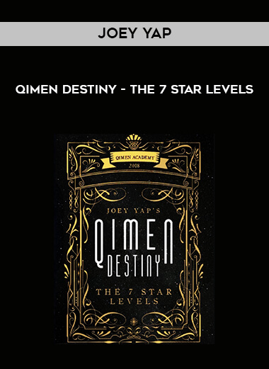 Joey Yap - QiMen Destiny - The 7 Star Levels digital download