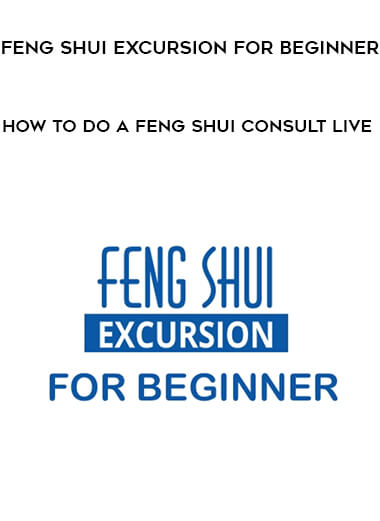Feng Shui Excursion For Beginner - How to Do a Feng Shui Consult Live digital download