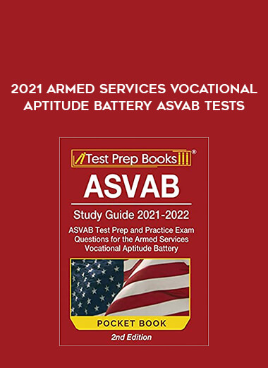 2021 Armed Services Vocational Aptitude Battery ASVAB tests digital download