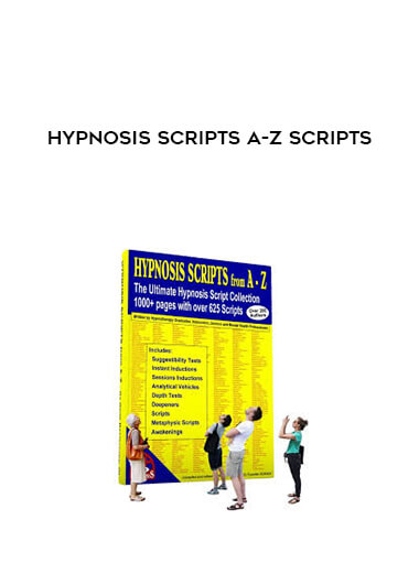 Hypnosis Scripts A-Z Scripts digital download