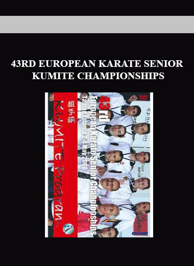 43RD EUROPEAN KARATE SENIOR KUMITE CHAMPIONSHIPS digital download