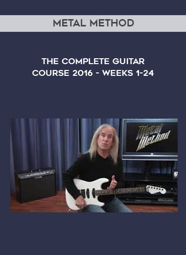 Metal Method - The Complete Guitar Course 2016 - W4eeks 1-2 digital download