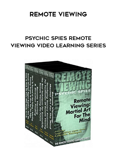 Remote Viewing - Psychic Spies Remote Viewing Video Learning Series digital download