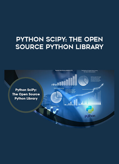Python SciPy: The Open Source Python Library digital download