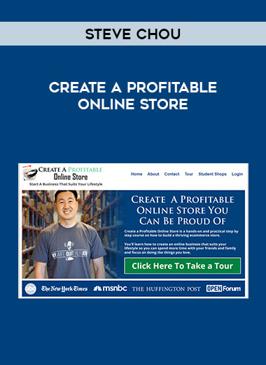 Steve Chou - Create A Profitable Online Store digital download