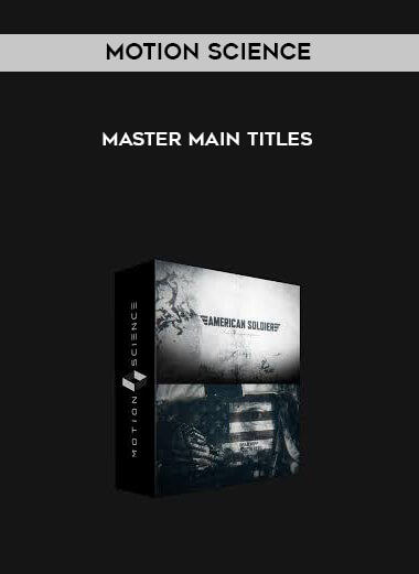 Motion Science - Master Main Titles digital download
