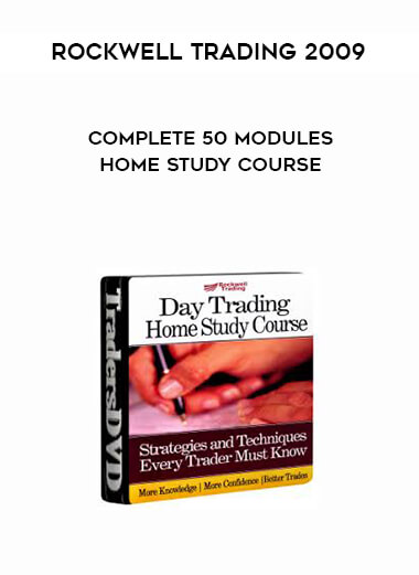 Rockwell Trading 2009 - Complete 50 Modules Home Study Course digital download