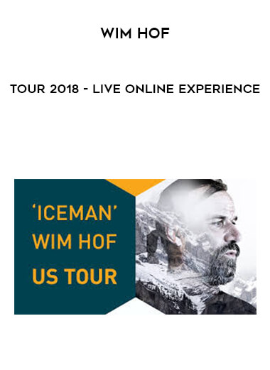 Wim Hof - Tour 2018 - Live Online Experience digital download