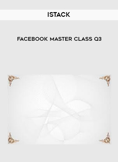 iStack - Facebook Master Class Q3 digital download
