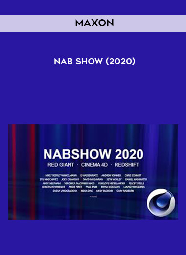 Maxon - NAB Show (2020) digital download