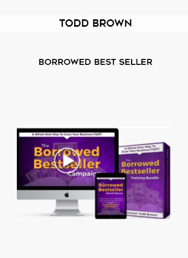 Todd Brown - Borrowed Best Seller digital download