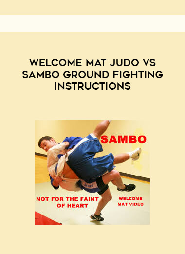 Welcome Mat Judo and Sambo groundfighting instructionals digital download