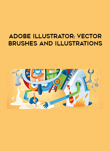 Adobe Illustrator : Vector brushes and illustrations digital download