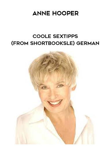 Anne Hooper - Coole Sextipps (from Shortbooksle) GERMAN digital download