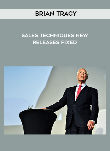 Brian Tracy - Sales Techniques New Releases fixed digital download