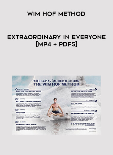Wim Hof Method - Extraordinary in everyone [MP4 + PDFs] digital download