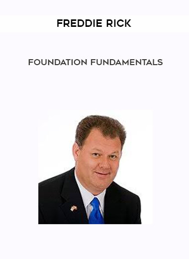 Freddie Rick - Foundation Fundamentals digital download