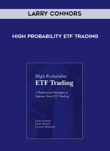 Larry Connors - High Probability ETF Trading digital download