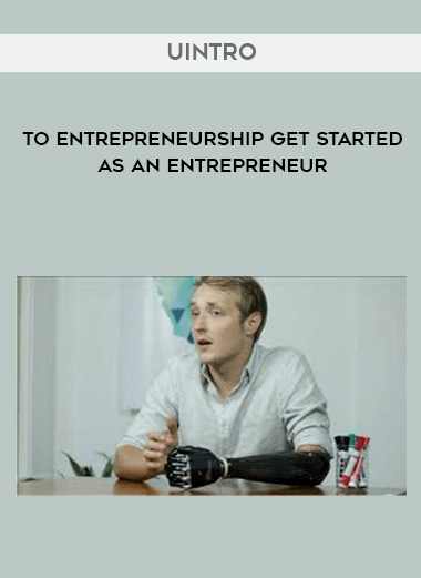 UIntro to Entrepreneurship Get started as an Entrepreneur digital download