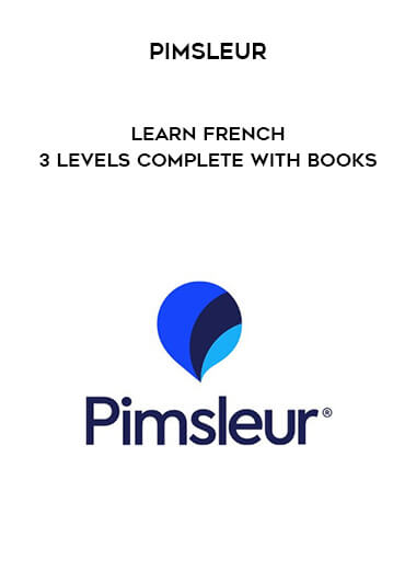 Pimsleur - Learn French - 3 Levels Complete with books digital download