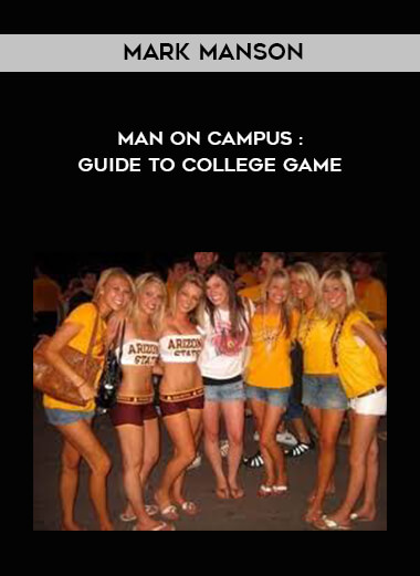 Mark Manson - Man On Campus : Guide to College Game digital download