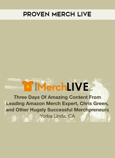 Proven Merch Live digital download