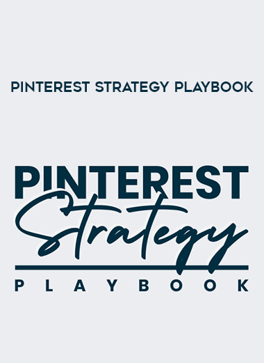 Pinterest Strategy Playbook digital download