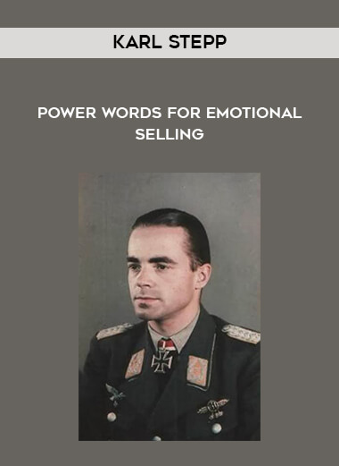 Karl Stepp - Power Words For Emotional Selling digital download