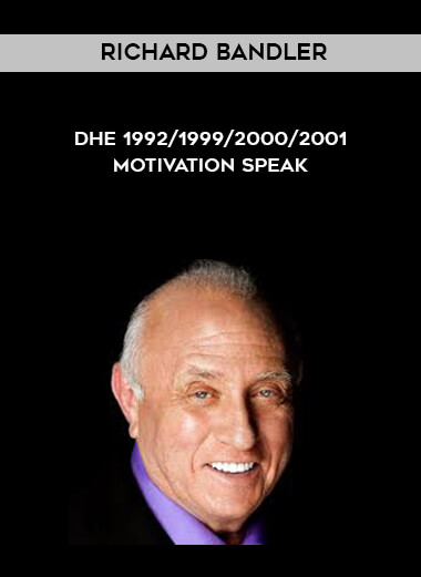 RICHARD BANDLER - DHE 1992/1999/2000/2001/MOTIVATION SPEAK digital download