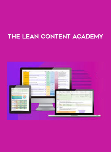 The Lean Content Academy digital download