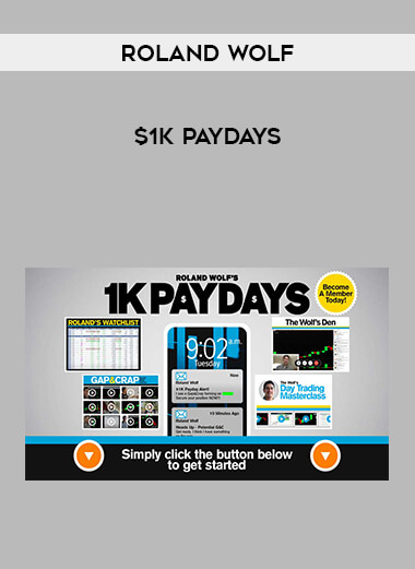 Roland Wolf - $1K Paydays digital download