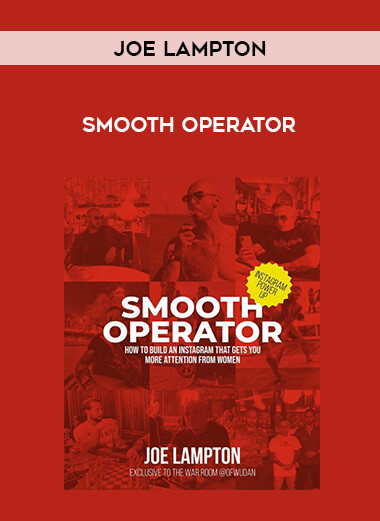 Joe Lampton - Smooth Operator digital download