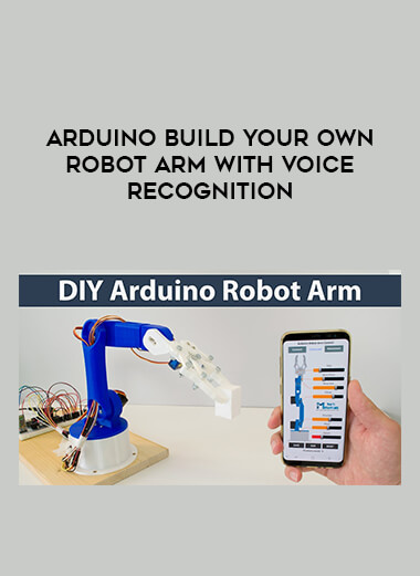 Arduino Build your own Robot ARM with Voice Recognition digital download