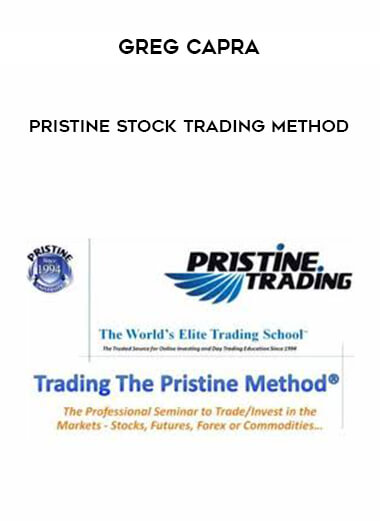 Greg Capra - Pristine Stock Trading Method digital download