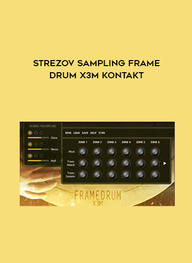 Strezov Sampling frame DRUM X3M KONTAKT digital download