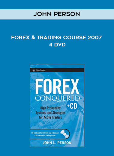 John Person - Forex & Trading Course 2007 - 4 DVD digital download
