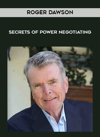 Roger Dawson - Secrets of Power Negotiating digital download