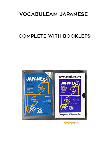 Vocabuleam Japanese - Complete with booklets digital download